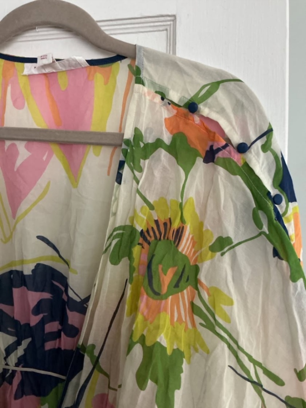 Anthropologie robe cover up kimono